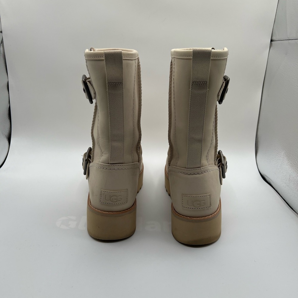 UGG Cream Platform Boots - Size 10 - EXCELLENT CONDITION - Picture 5 of 5